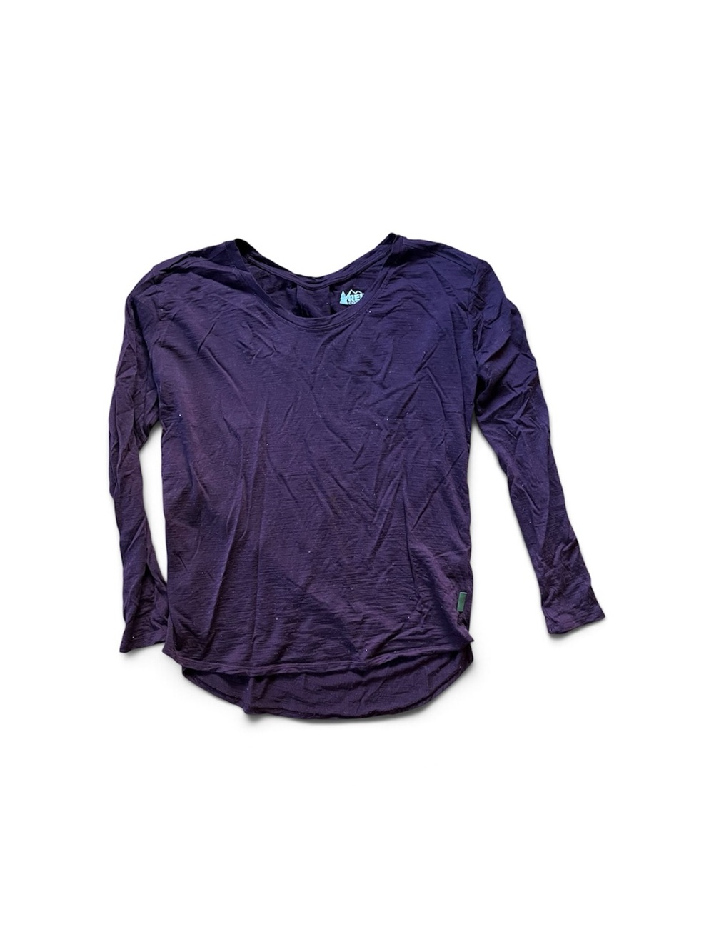 REI Women's Long Sleeve Tee in Deep Purple